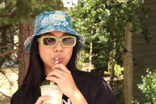 Coastal Bloom Bucket Hat